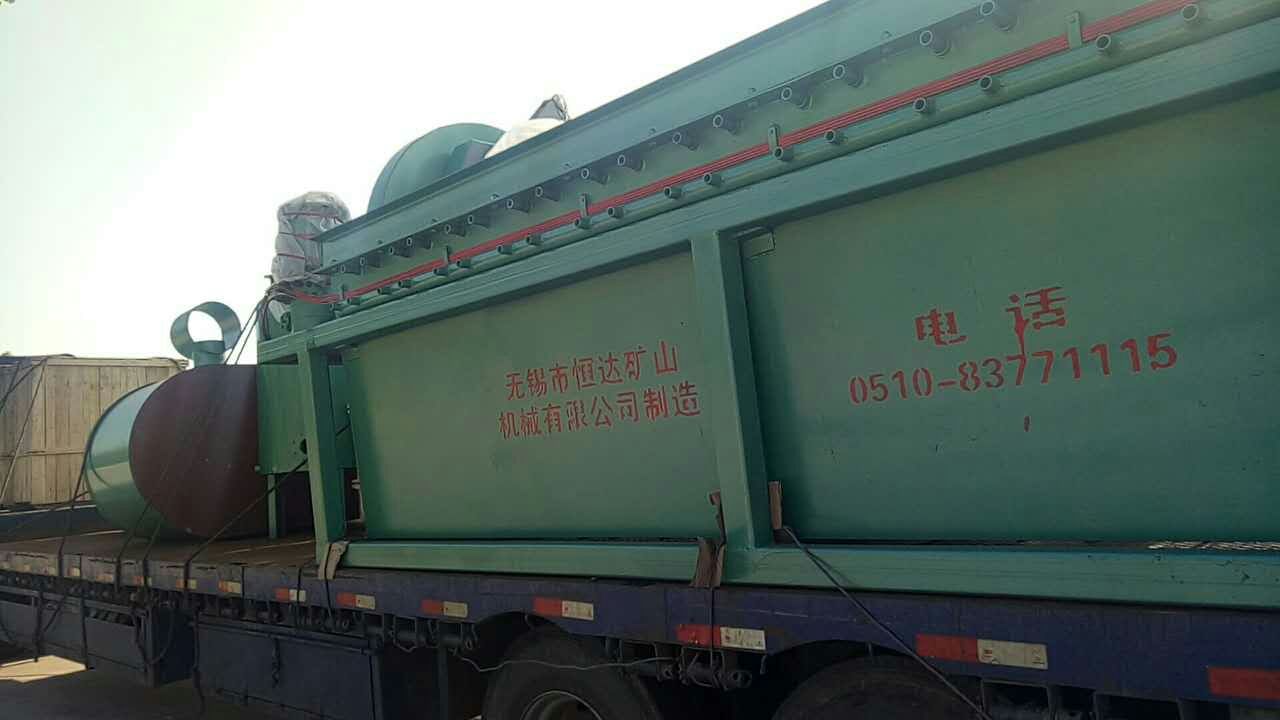 发往河北的ZPG60-12盘式真空过滤机（摆动搅拌系统）